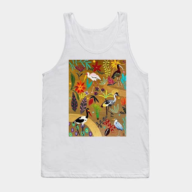 Cleopatra's Gardens Tank Top by MagaliModoux